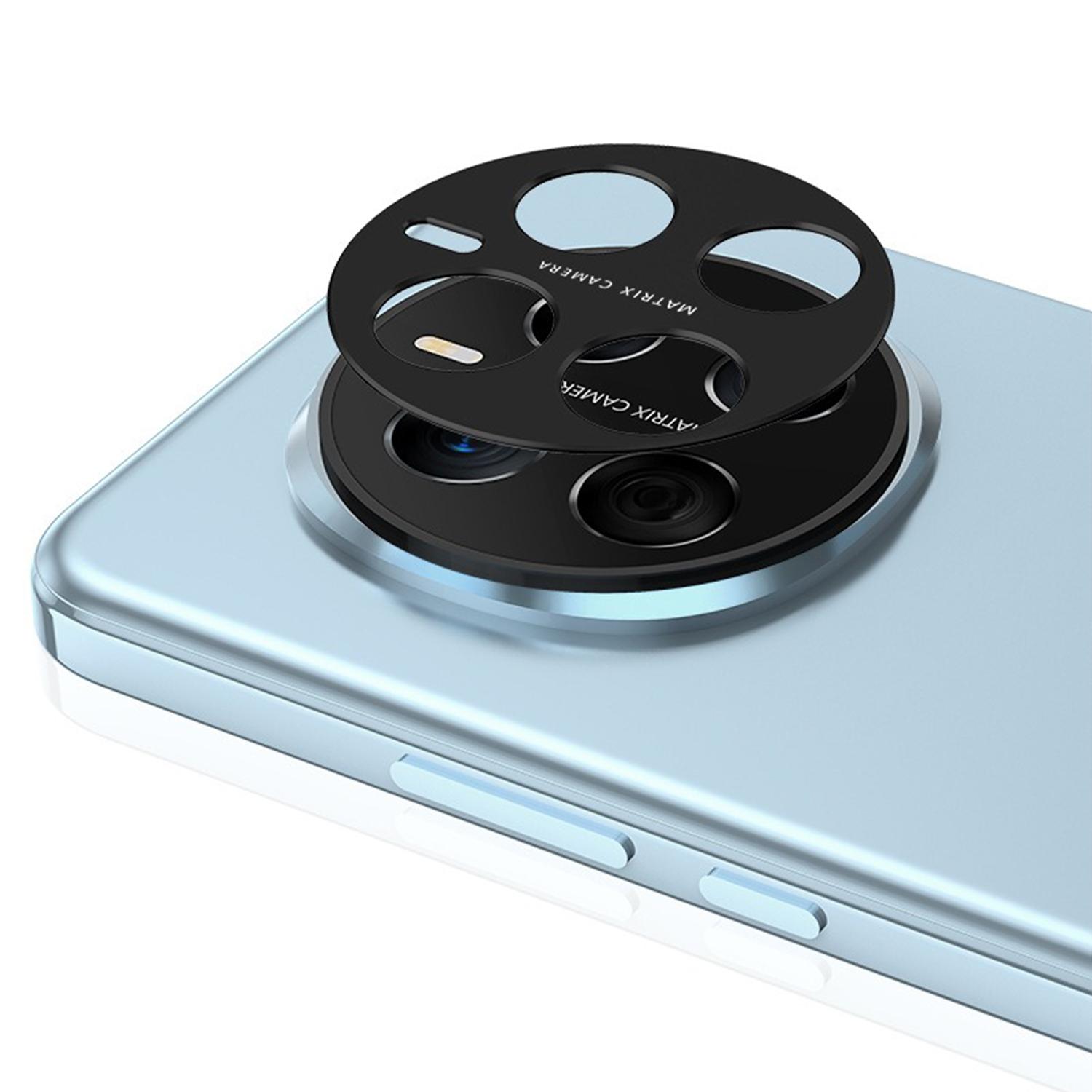 

For Honor Magic7 5G Hollow Lens Protector Aluminum Alloy Phone Camera Bezel Cover A