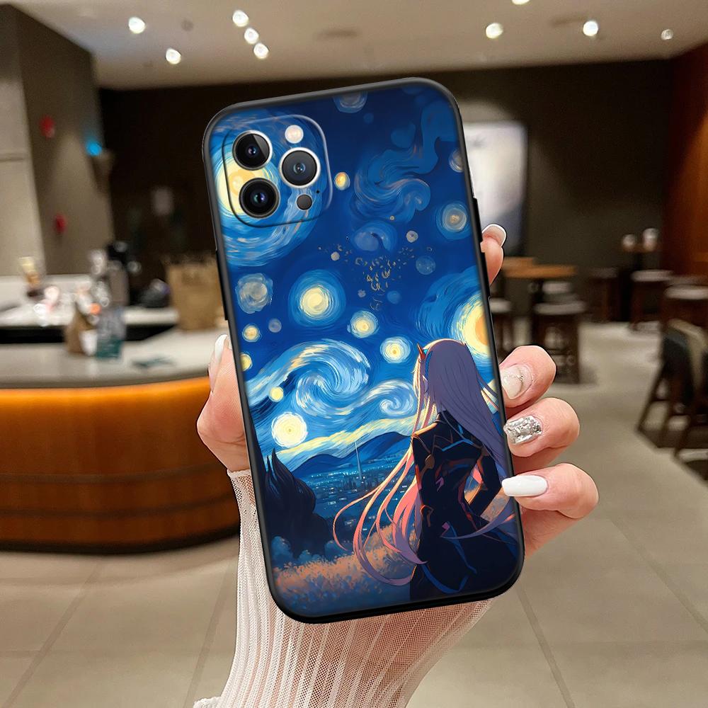 RA34 Zero Two New High-End Shell Phone Case for Redmi Note 10 11 12 Pro Max 10S 10C 10T 11A 11S 12S 12C