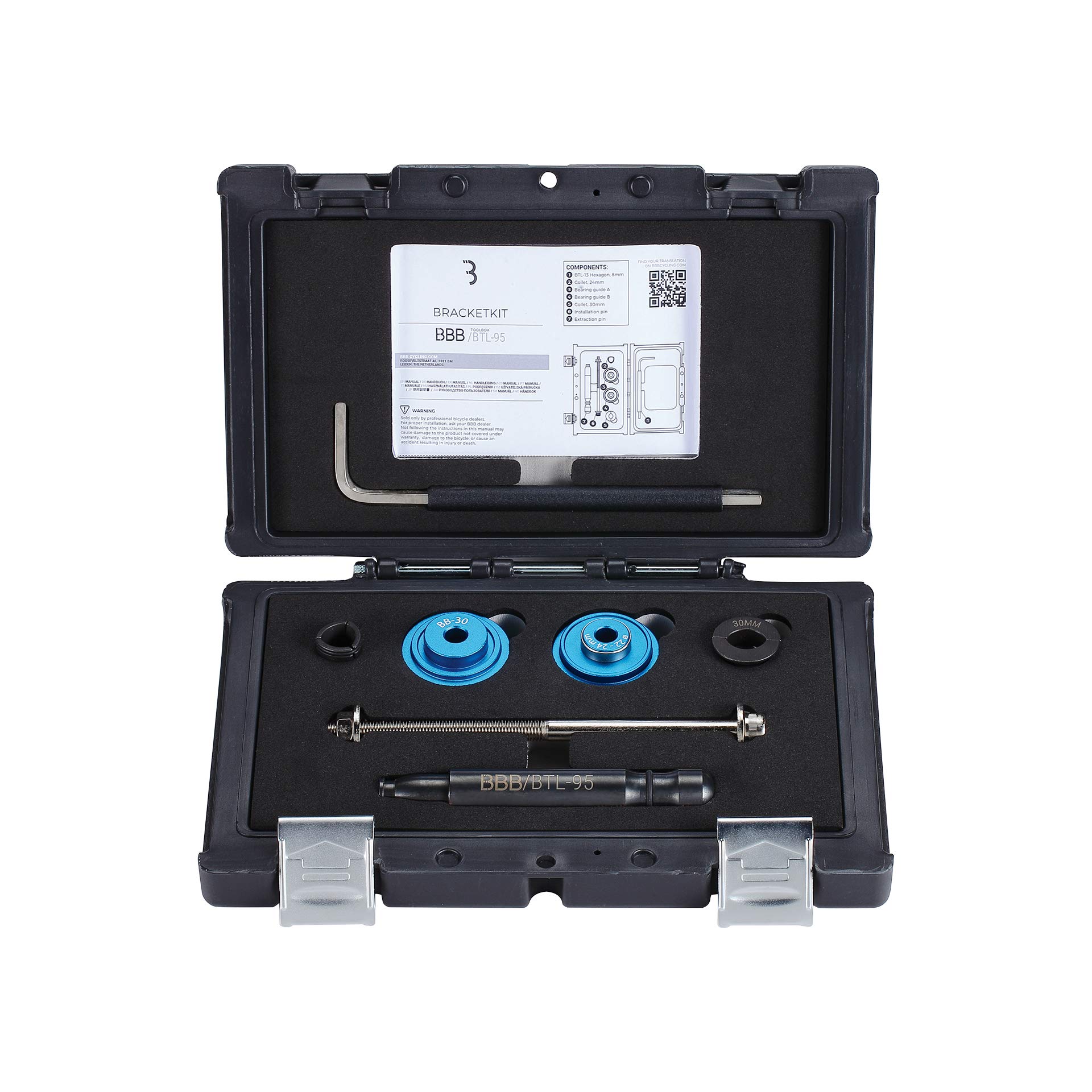 

BBB Инструмент для ремонта и обслуживания велосипеда Koug Bracket Kit BTL-95 синий
