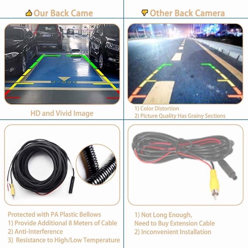 Trunk Tailgate Handle with Backup Rear View Camera for 1500 2500 3500 55276237AA