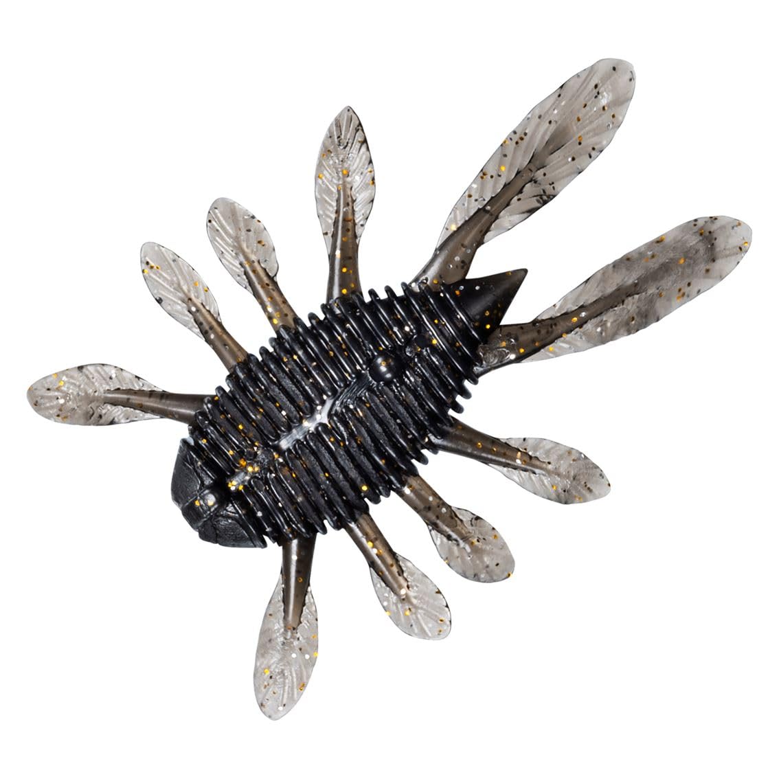 DAIWA Bath Worm STEEZ Apnus Bug Black 1.8 inch чёрный