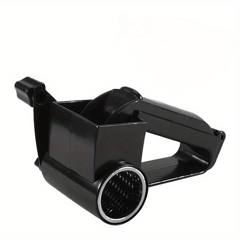 

1 шт. Роторная ручная терка/измельчитель для сыра с роликовыми ножами из нержавеющей стали, многофункциональный пластиковый кухонный инструмент для сыра, имбиря 【color Box】 чёрный