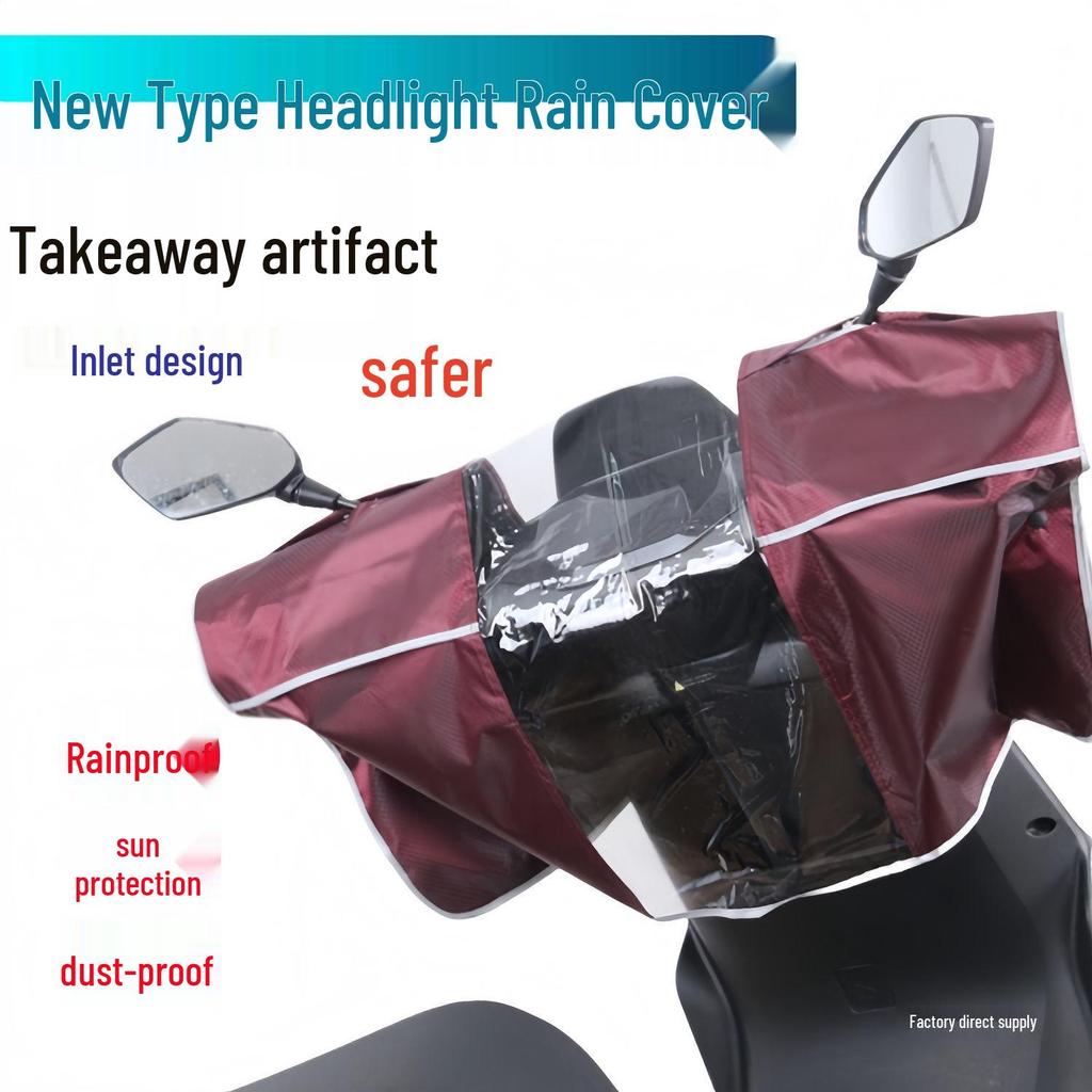 Waterproof Electric Car & Motorcycle Rain Cover for Handlebar, Dashboard, Pedal & Console