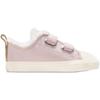 Converse Chuck Taylor All Star Leather Comfortable Versatile Low Top Walker Shoes Baby sneaker Pink White A09265C