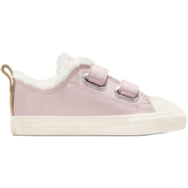 Converse Chuck Taylor All Star Leather Comfortable Versatile Low Top Walker Shoes Baby sneaker Pink White A09265C