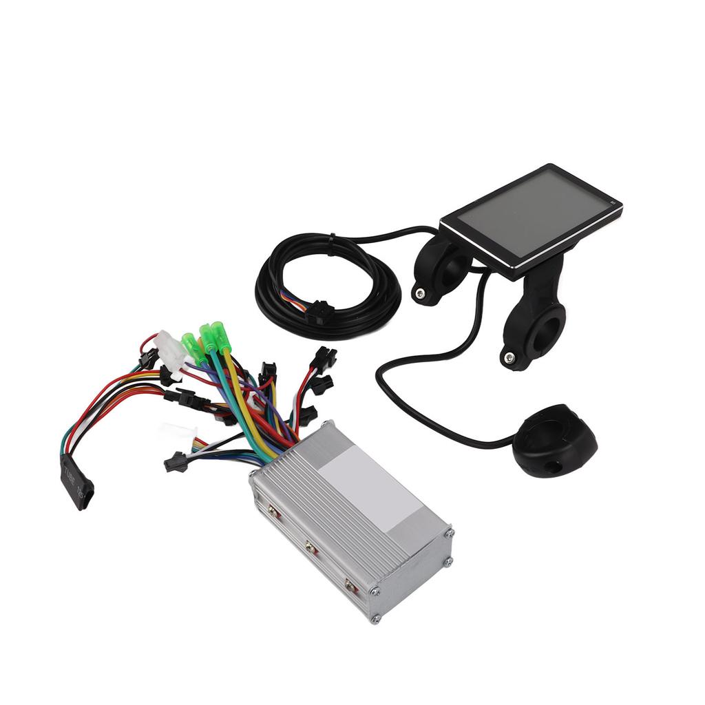 Electric Bike 36 48 60V 350W Motor Brushless Controller 3 Mode Sine Wave Controller Kit with LCD Display Panel