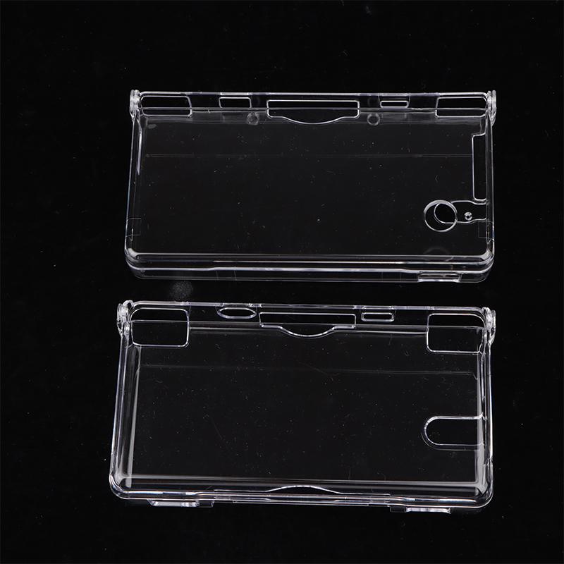 1Pc Plastic Transparent Crystal Shell Skin Case Cover For Ndsl/Ndsi/Ndsi Xl Console With Screen Protective Film