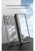 Motorola RazrFold Magnetic Electroplated Phone Case with Stand - Transparent, Foldable, Protective Cover