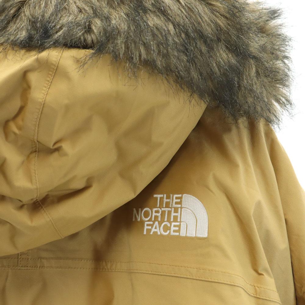 The North Face Пуховик бежевый Уличный с капюшоном Мужской Б/У