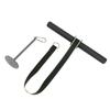 Forearm Roller Iron EVA Portable Resistance Adjustable Wrist Forearm Tainer for Muscle Training