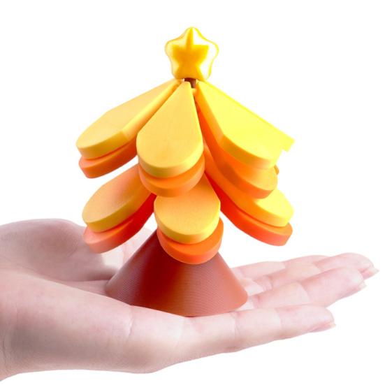 Silicone Trivets with Stand Christmas Tree Insulation Mat Festive Pot Holders for Kitchen Dining Holiday Gift Idea