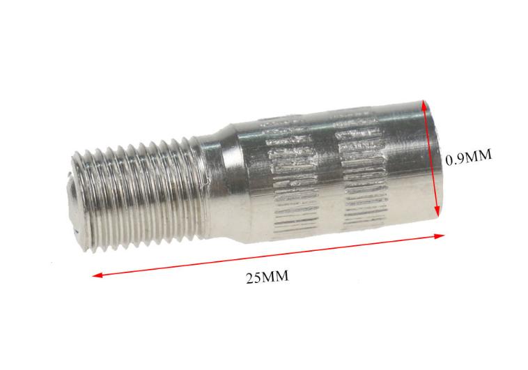 שסתום אוויר מאריך לקורקינט חשמלי Xiaomi M365/1S/PRO/PRO2 MI3 Max G30, גלגל קדמי, חריר אוויר מתנפח, חלקי חילוף