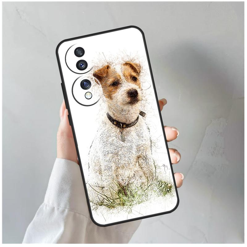 

Jack Russell Terrier For Honor Magic 8 Pro 6 7 Lite Case For Honor Win RT 50 70 90 200 400 X8c X8b X9a X9b X9c X9d Honor 70 Lite