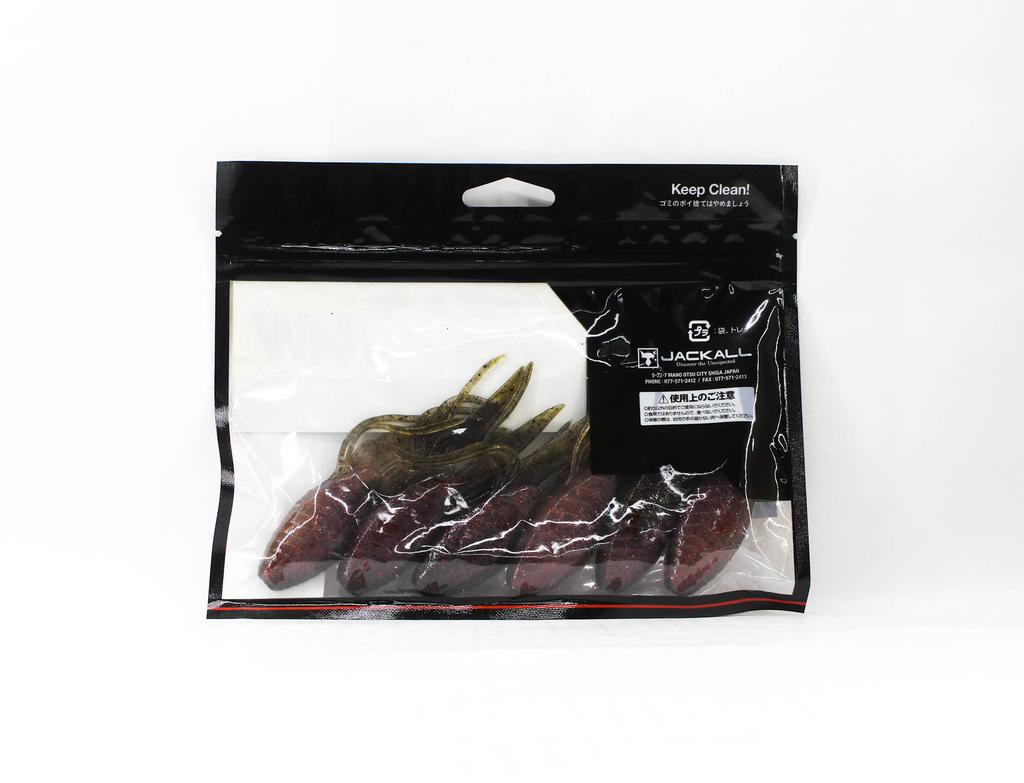 Jackall Soft Lure RV-Drift Craw 4 Inch Zarigani (2453)