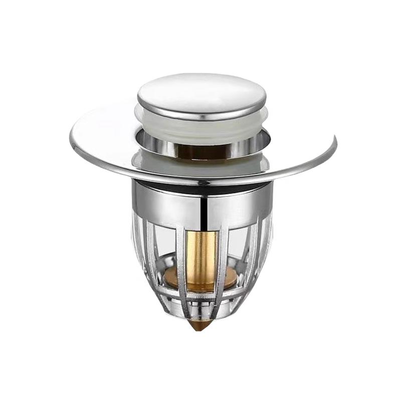 Spring-Loaded Basin Plug