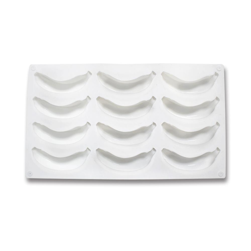 12 Bananen-Mousse-Kuchenform, DIY-Simulation, Obst, Dessertform, Backutensilien