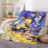 3D Cute Shooting Game Flannel Blanket Throw Blanket for Living Room Bedroom Bed Sofa Picnic Cover Blanket Kids Room Home Decor