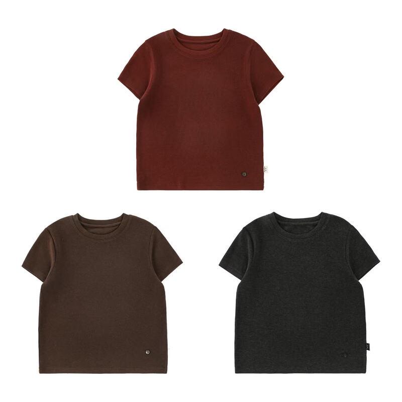 YouYou Girls' & Women's Wool Blend Short Sleeve T-Shirt