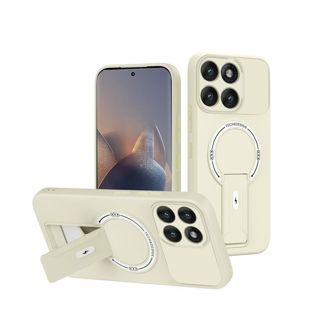 Phone Cases Xiaomi, Pindun Skin-touch Phone Cases with Folding Stand, Shockproof