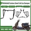 Ninebot Electric Scooter Carbon Steel Crash Bars (M80/M85/M90) - Thickened Bumper Guards