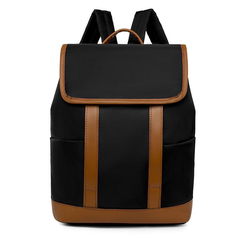 

Новый большой емкости модный повседневный противоугонный дорожный рюкзак простой контрастный цвет ткань Оксфорд деловой компьютерный рюкзак для женщин