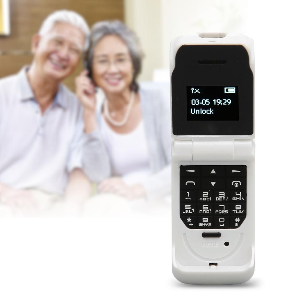 Small   Phone 0.66 Inch   Screen 64x48 32MB 64MB 300mAh Battery     Cell Phone for Seniors