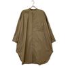 UNIVERSAL TISSU UT211SH009 Beige Natural Type Lighter Band Collar Long Shirt Tops Not Written beigeUsed