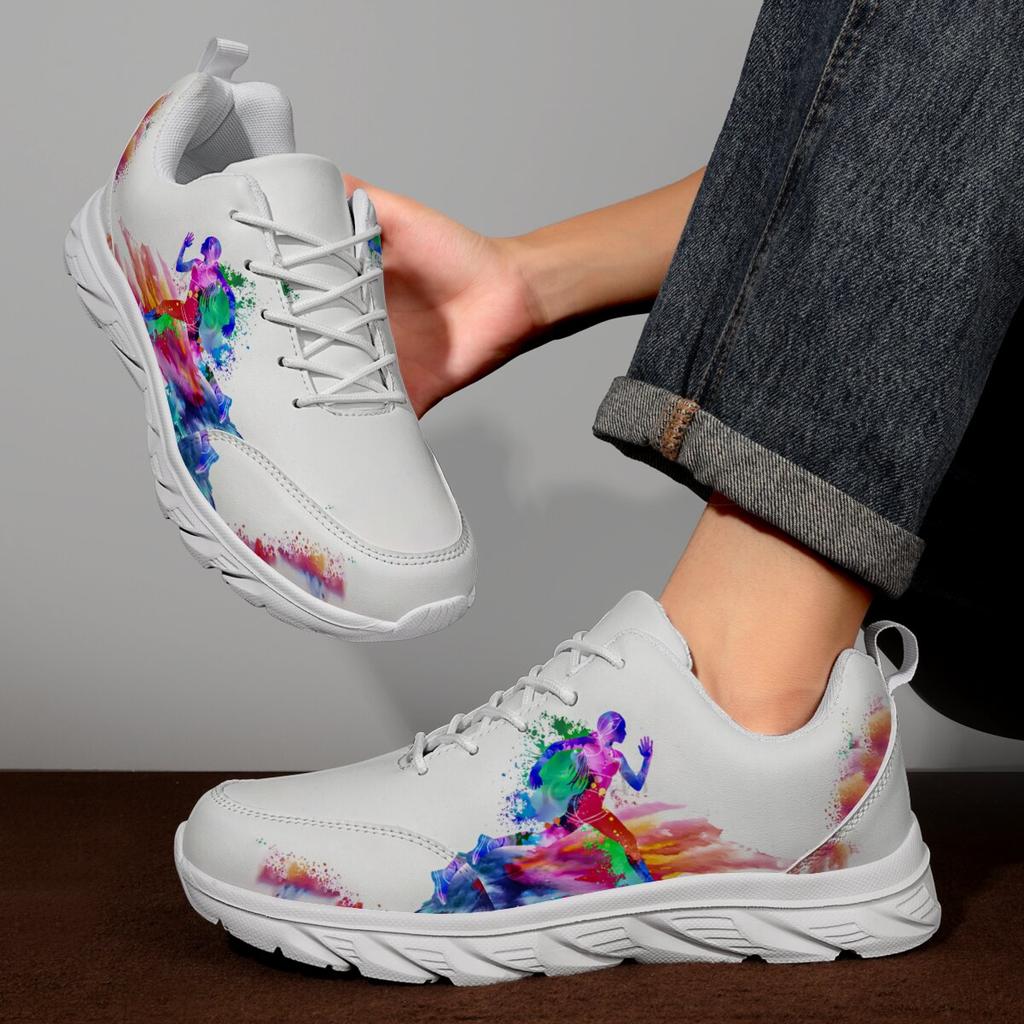 Men's Shoes Lace Up Casual Vulcanized Shoes Men Running Training Mens Women Sneakers Travel Walking Sneakers Male Sports Shoe