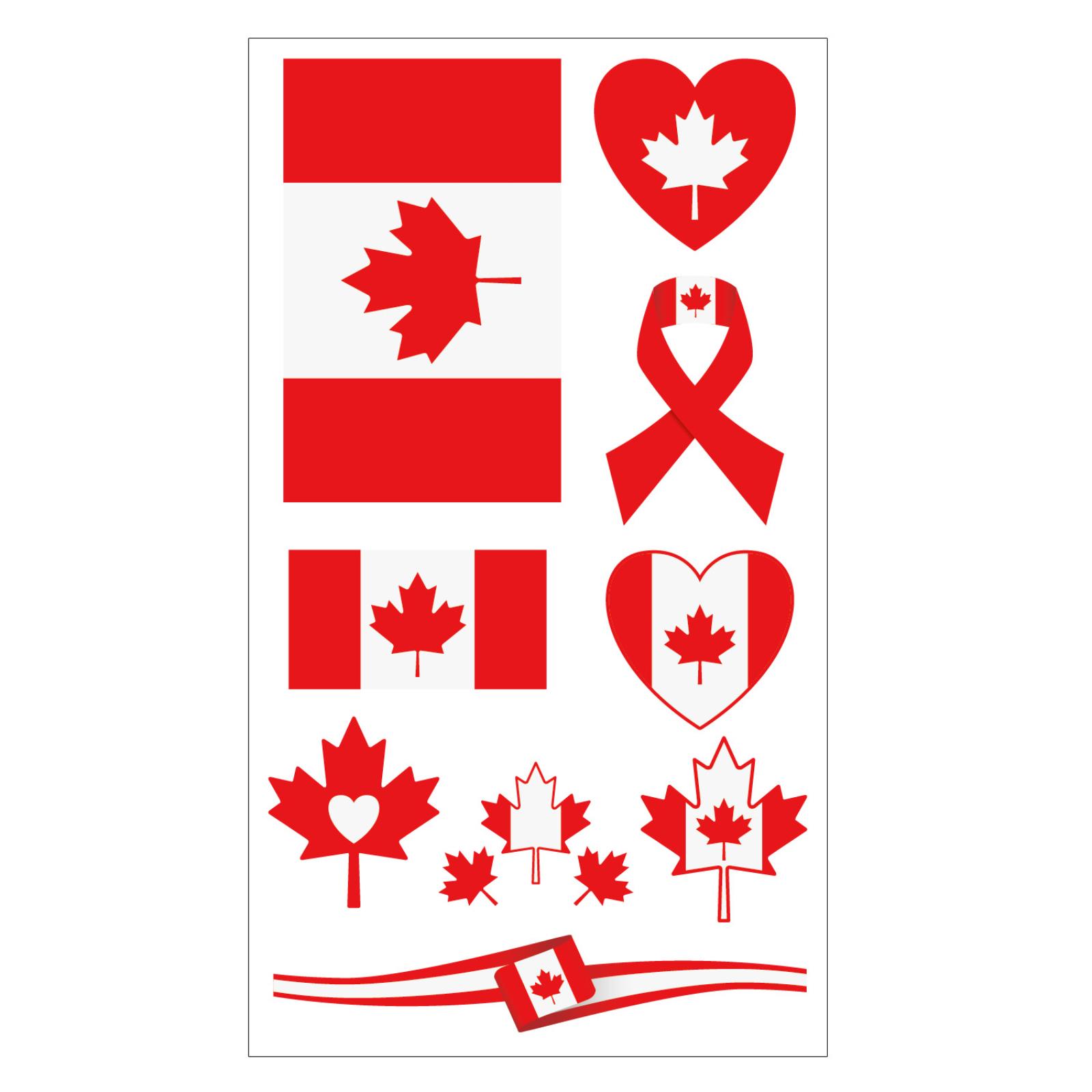 

Flag Football Fan Tattoos/Face Stickers, Event Cheering Props, Suitable For Adults And Children. One Size