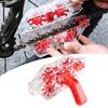 Limpiador de Cadenas de Bicicleta Portátil Transparente Cepillo para Cadenas de Bicicleta Herramienta de Limpieza Estropajo para Ciclismo Bicicleta de Montaña Accesorios para el Cuidado