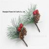 Snowflake Jute Rope & Red Berry Christmas Bouquet DIY Wreath Accessories