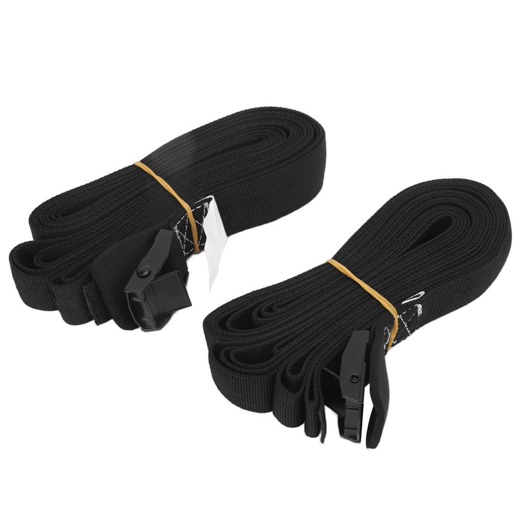 2 Pcs Surf Roof Kayak Strap Surfboard Canoe Tie Down Straps for SUP Trucks Luggage3.6M