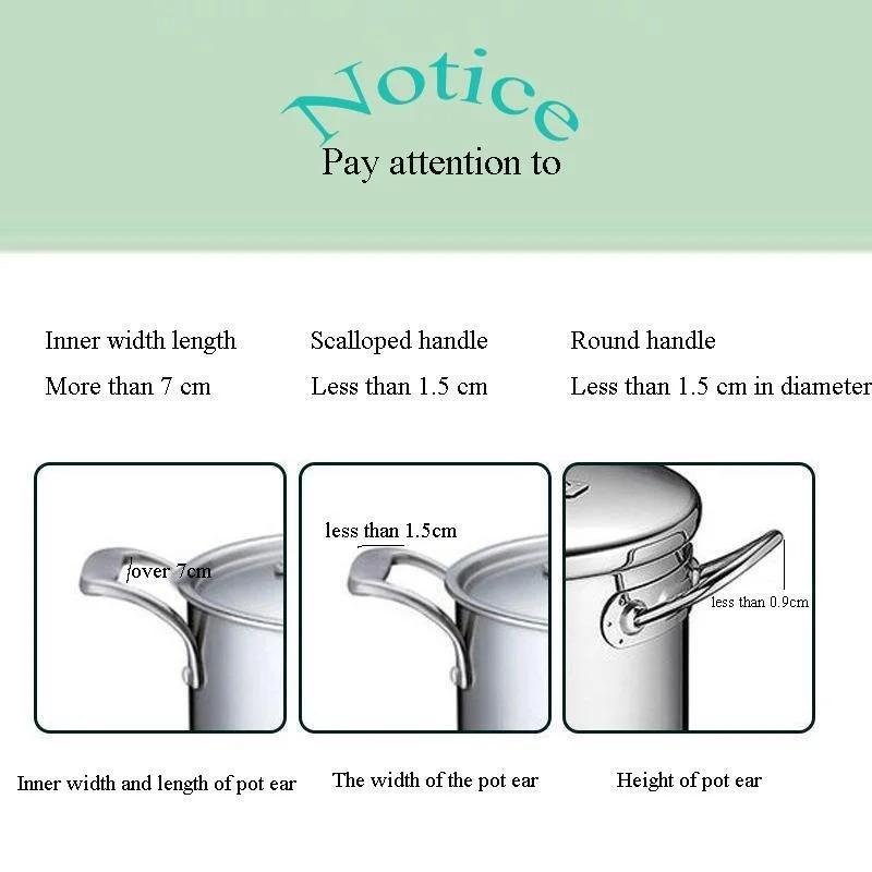 2Pcs Silicone Assist Handle Holder Grip Cast Iron Skillet Handle Covers Heat Resistant Non Slip Pot Grip Handle Sleeves