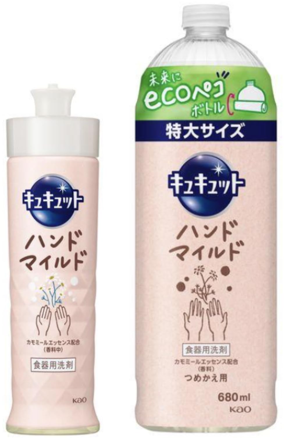 

CuCute Hand Mild Chamomile Scent 230 мл Сменный блок 680 мл Набор для мытья посуды Оригинальный бонус [Оптовая покупка] + [Включен магазин]