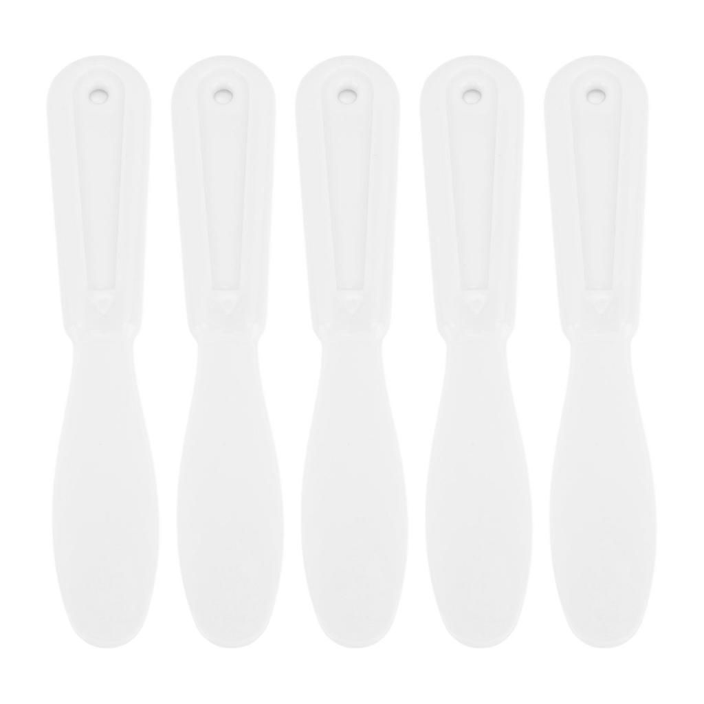 5Pcs Plaster Spatula Ergonomic Soft Touch Labor Saving Wear Resistant Mixing Stirring Spatula for