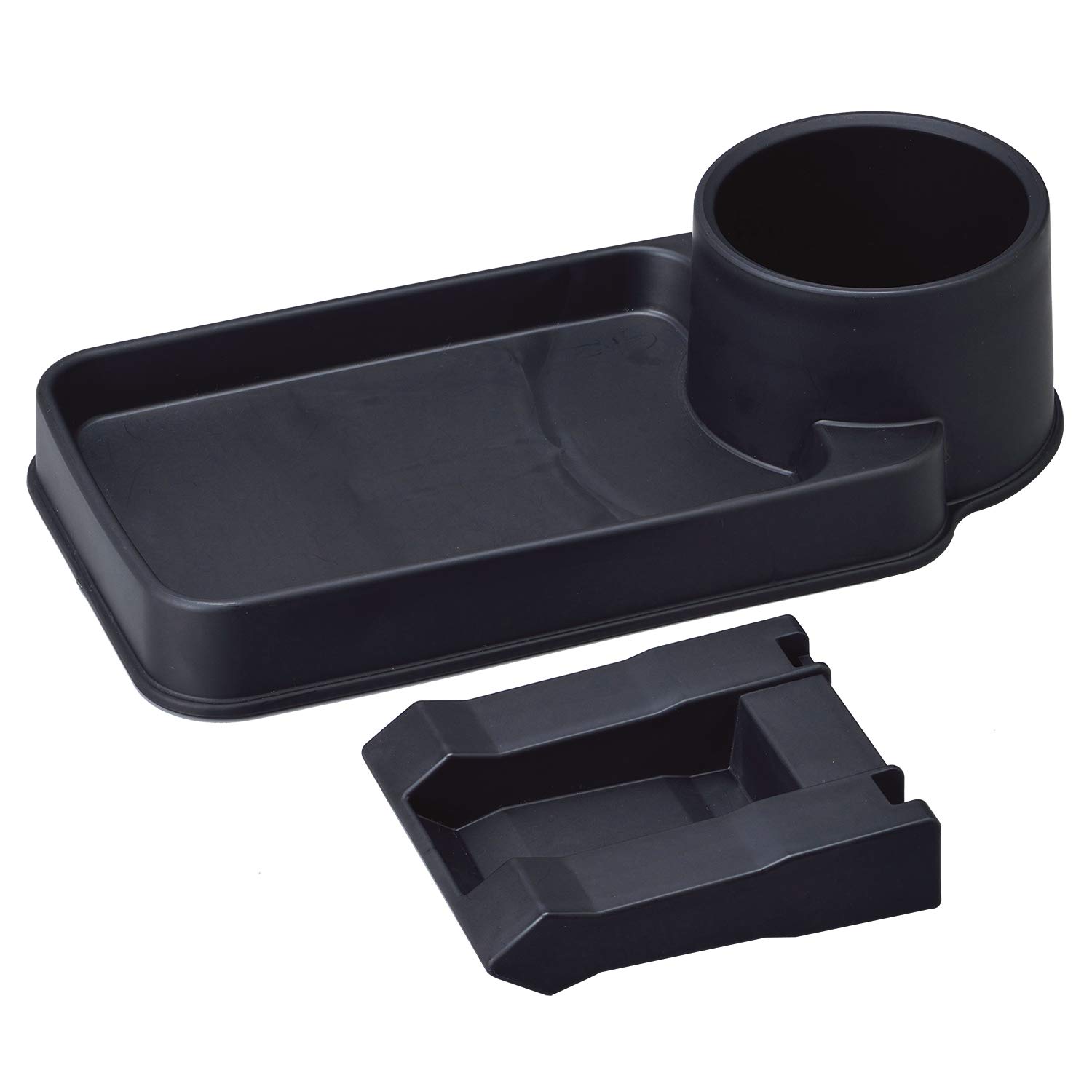 

SEIWA Car Bench Seat Tray with Drink WA72 Holder, Black, чёрный