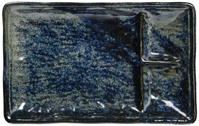 Mino Ware Kiln-hen Three-piece Partition Plate 132-0508