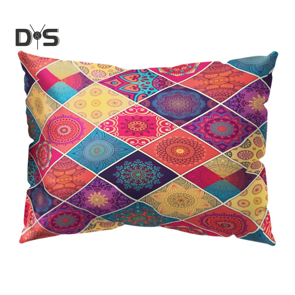 triangle throw pillow