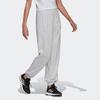 Adidas Knitted Sweatpants Women's Gray Moderate Cuffed Pants HE0417