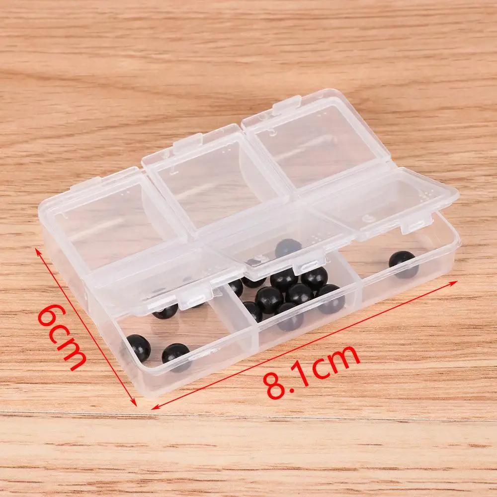 

Durable Plastic Pill Storage Box Four-leaf Clover 4 Grids Daily Pill Organizer Drug Separation Drug Contain