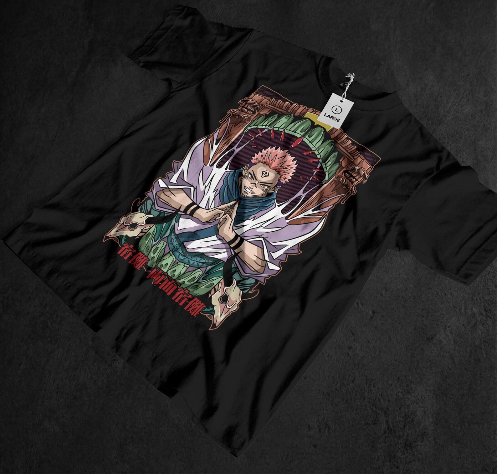 Unisex Dark Anime Tee, Otaku Streetwear, Japanese Pop Culture, Gift for Teen, Manga Fan 110