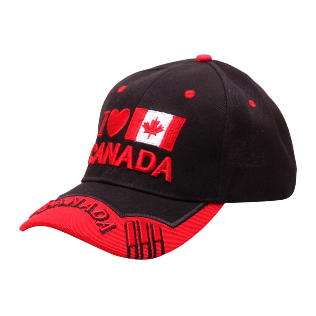 maple leaf baseball cap