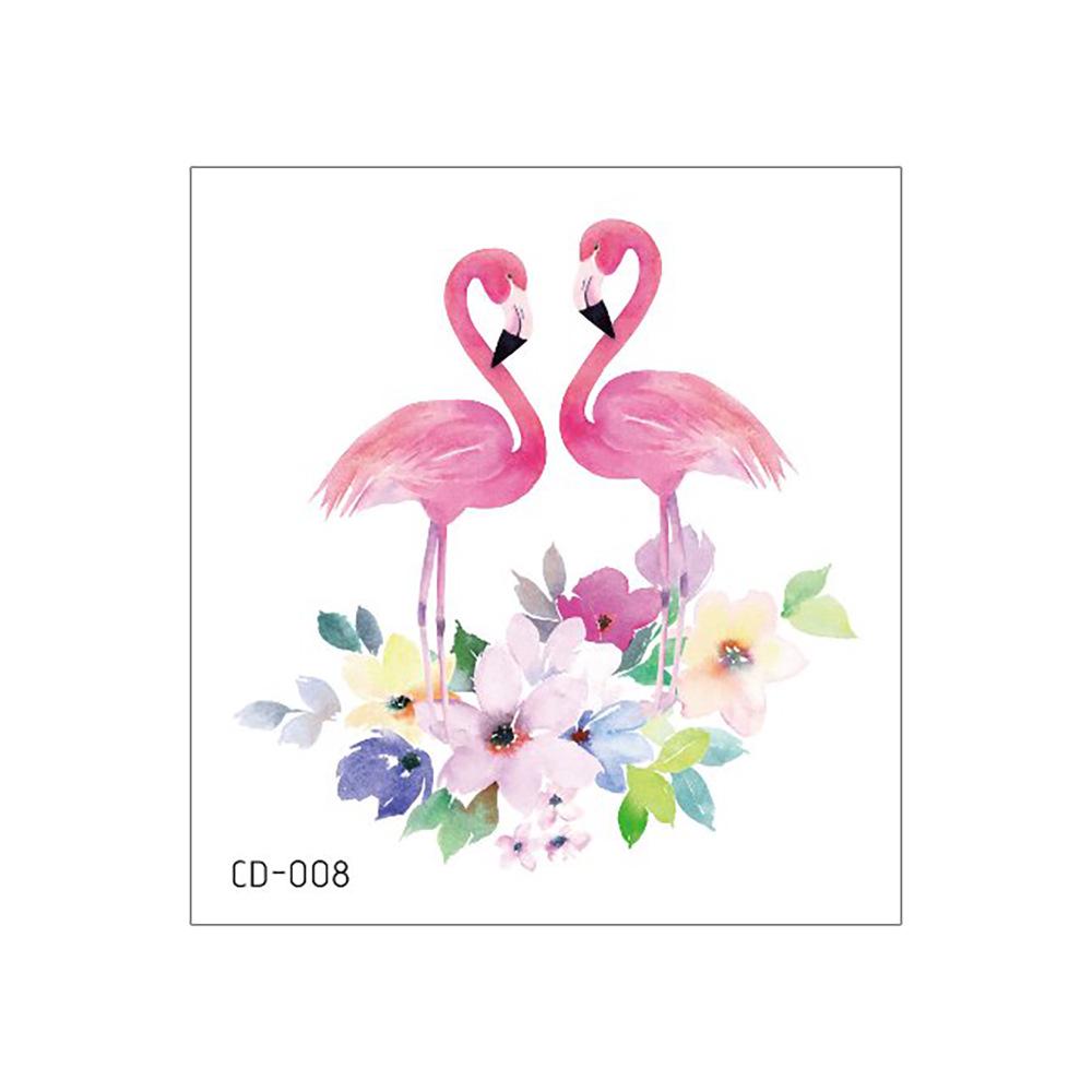 Waterproof Temporary Tattoos for Kids - Flamingo & Unicorn Designs
