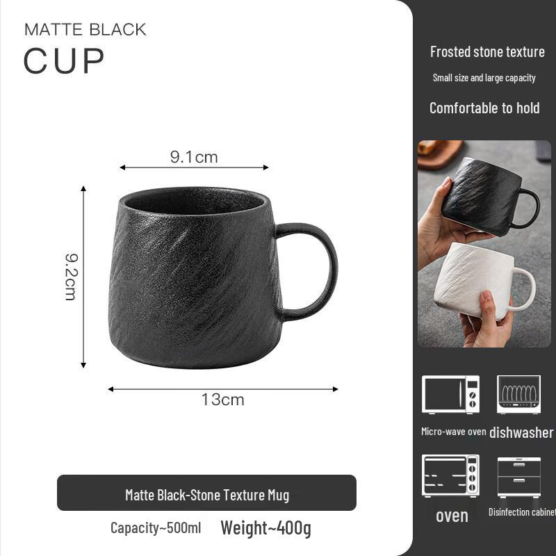 ZISIZ Simple Ceramic Mug