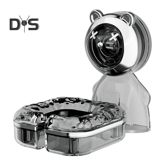 

Держатель для фена с прочной присоской, прочная несущая способность, простая установка, органайзер для инструментов для укладки волос, настенное крепление для фена серый