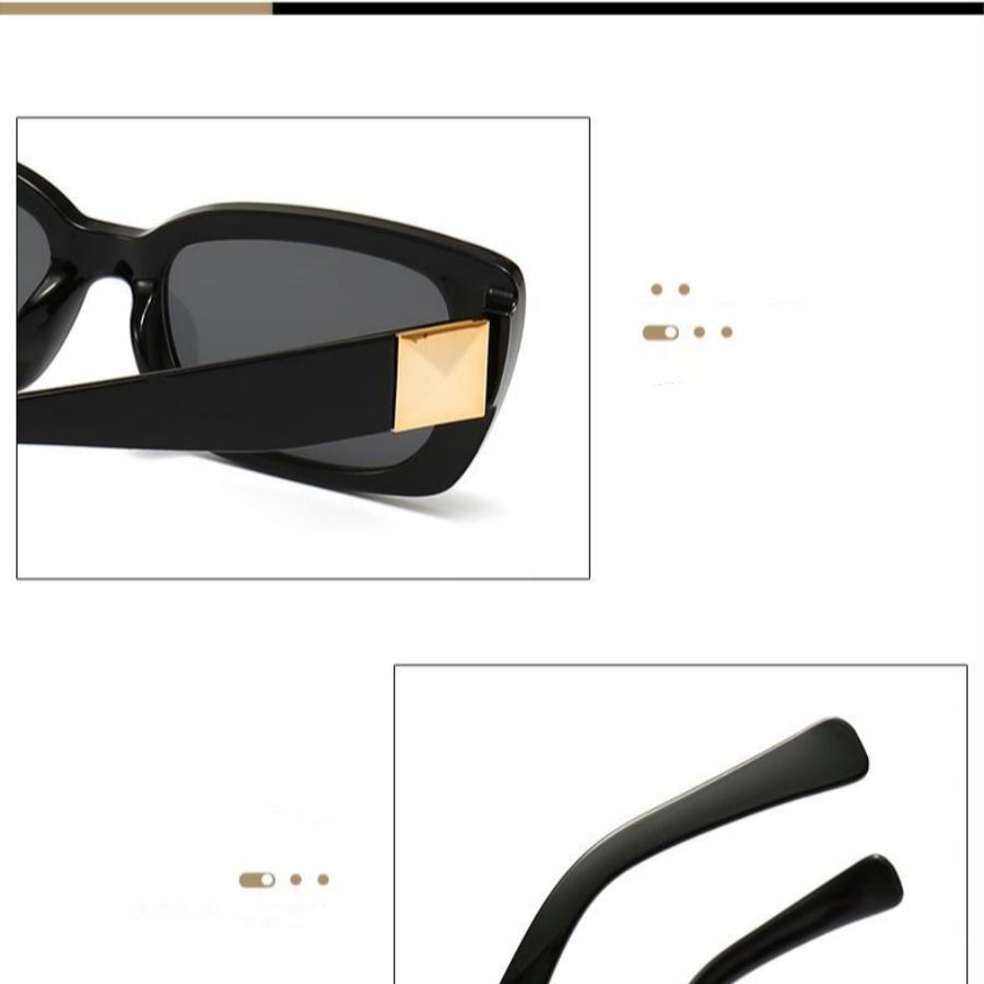 Personalized Square Sunglasses Casual Fashion Trend Versatile Sun Glasses Fashionable Outdoor Shades As Gifts