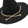 Comfortable Witch Hat Adult Teen Halloween Parties Witch Hat Practical Adult Cosplay Hat for Carnivals Photography
