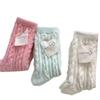 Women's Plush Wool Socks - Soft, Plain, and Thickened for Autumn/Winter