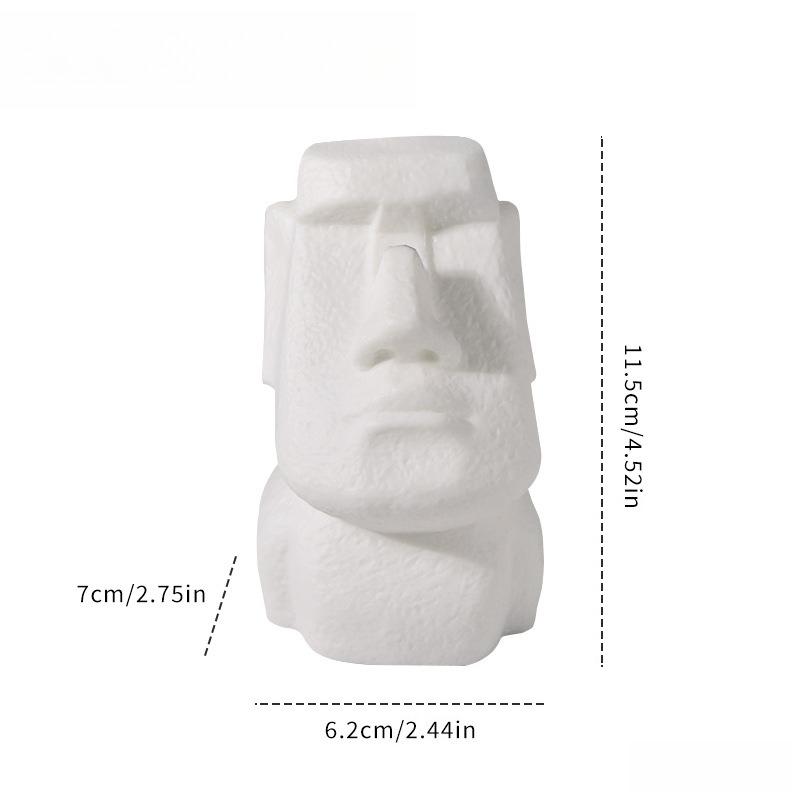 1PC Stone Statue Funny Glasses Holder Student Ornament Office Decoration Display Stand Creative Lazy Desktop Storage