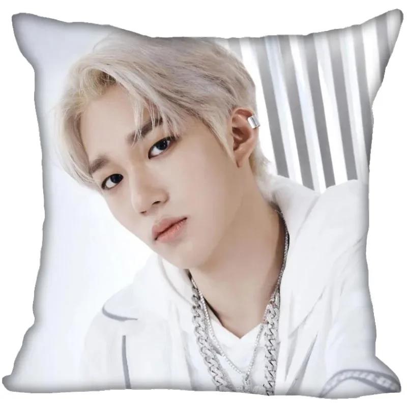 P1Harmony KPOP Cushion Cover Polyester Throw Pillow Case Super Soft Satin Fabric Cushion Cover Festive Home Decorative Cushions